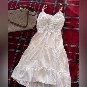 White summer dress